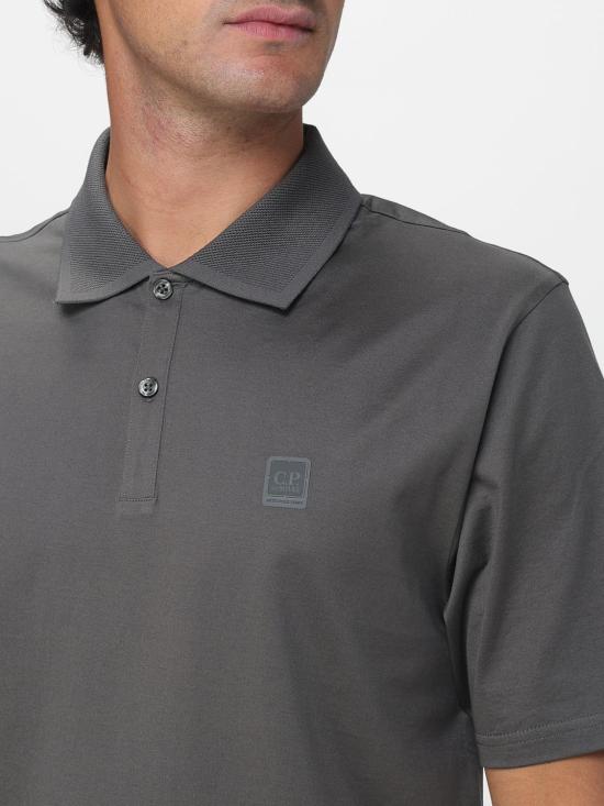 26SS 씨피 컴퍼니 폴로 티셔츠 20CLPL020A006370W 921 Grey - C.P. COMPANY