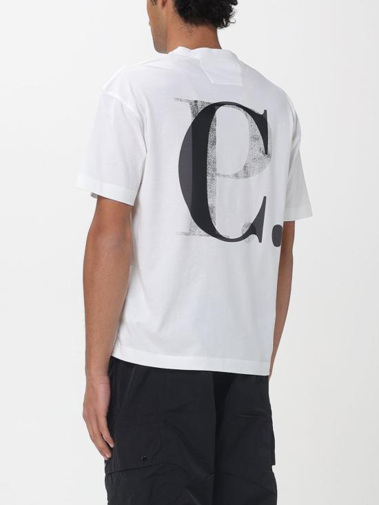 26SS 씨피 컴퍼니 반팔 티셔츠 20CMTS087A005100W 103 White - C.P. COMPANY