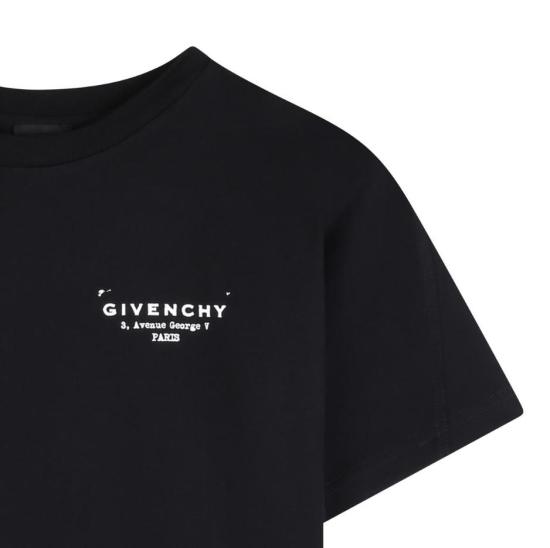 26SS [키즈] 지방시 티셔츠 H31075 09B Black - GIVENCHY