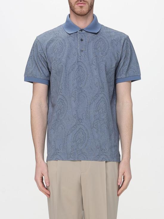 26SS 에트로 폴로 티셔츠 MRMD0004AKF84 X0880 Blue