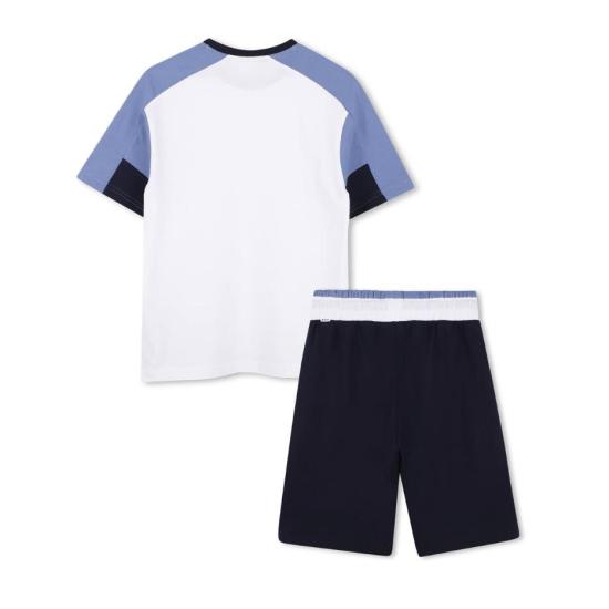 26SS [키즈] 휴고보스 캐주얼 세트 J53006 849 Blue - HUGO BOSS