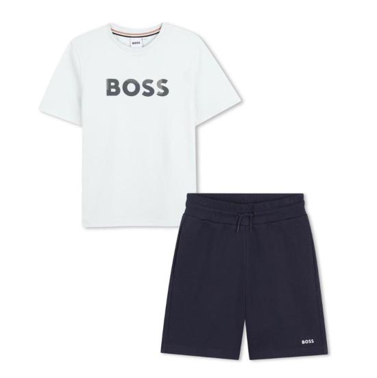 26SS [키즈] 휴고보스 캐주얼 세트 J53008 73K Blue