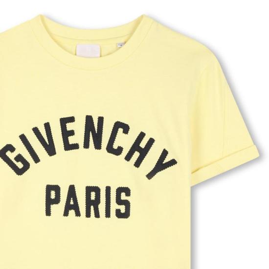 26SS [키즈] 지방시 티셔츠 H31109 524 Yellow - GIVENCHY