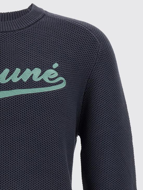 25FW 메종키츠네 스웨터 OM00808KT1137 0076 Grey - MAISON KITSUNE