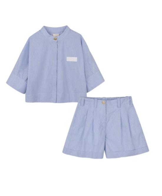 26SS [키즈] 지방시 캐주얼 세트 H31131 V71 Blue
