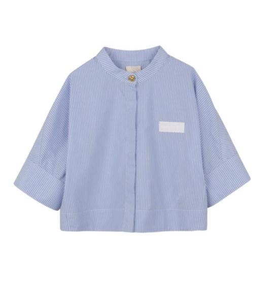 26SS [키즈] 지방시 캐주얼 세트 H31131 V71 Blue - GIVENCHY