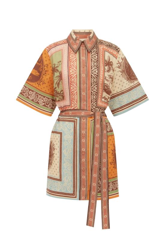  알레메 숏 원피스 알레마이스 알베르타 미니 드레스 - ALEMAIS