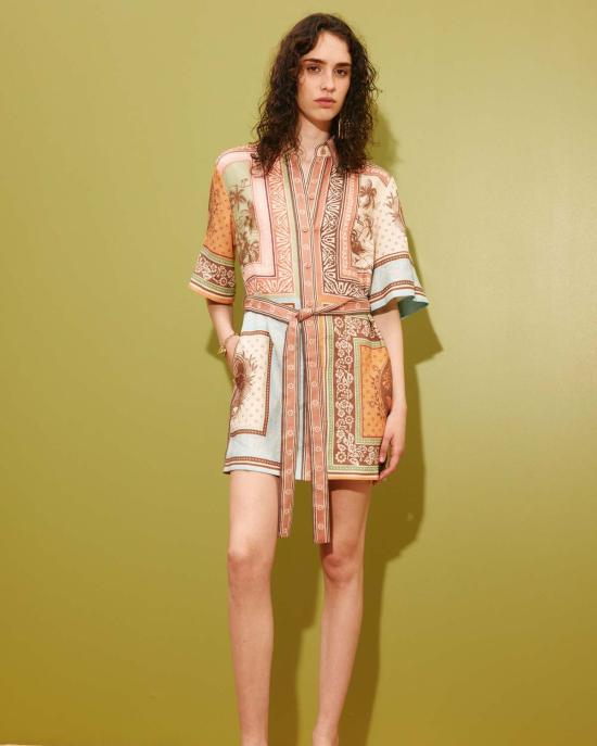  알레메 숏 원피스 알레마이스 알베르타 미니 드레스