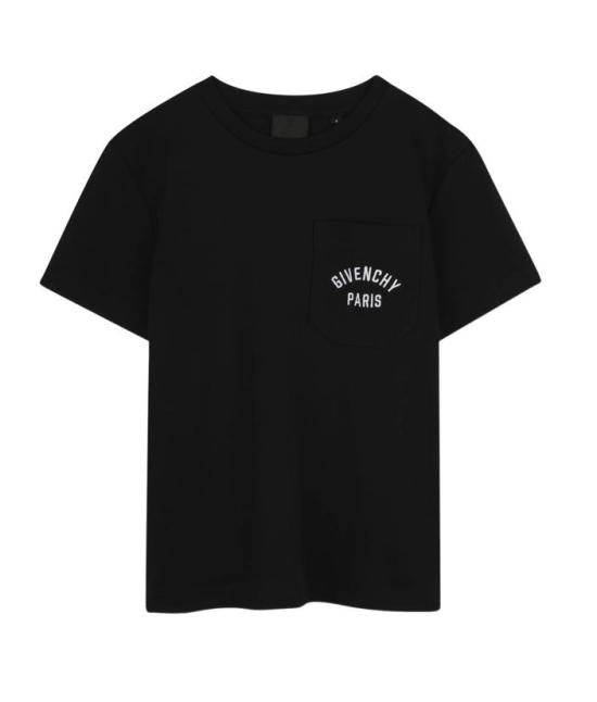 26SS [키즈] 지방시 티셔츠 H31122 09B Black