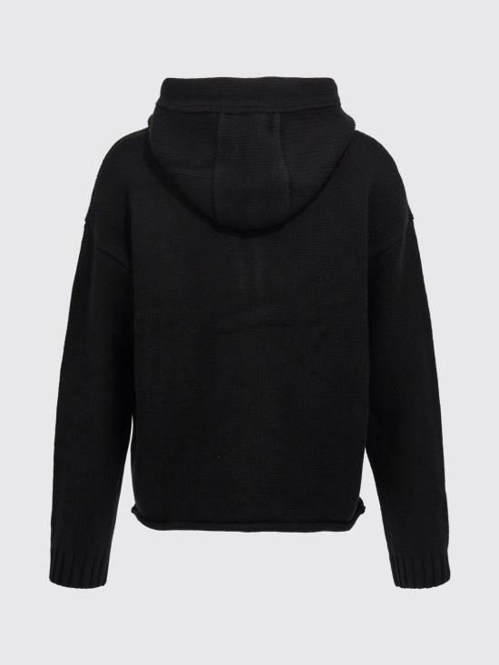 25FW JW앤더슨 긴팔 티셔츠 KW1238YN0170 999 Black - JW ANDERSON