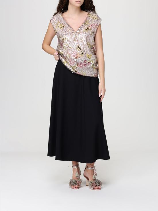 26SS 알베르타 페레티 롱 스커트 01111635 0555 Black - ALBERTA FERRETTI