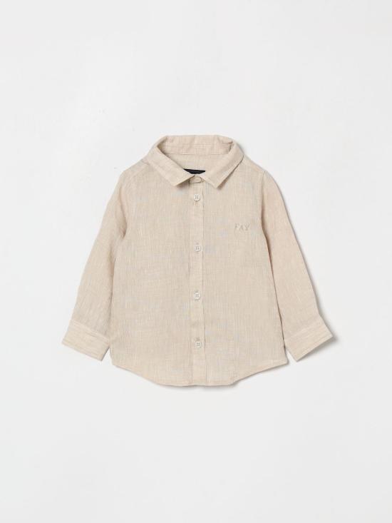 26SS [키즈] 페이 셔츠 FY5500Z3681 107 Beige