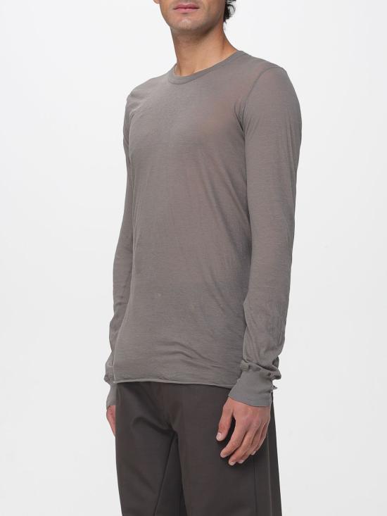 26SS 릭 오웬스 반팔 티셔츠 RU01F2252UC 34 Grey - RICK OWENS