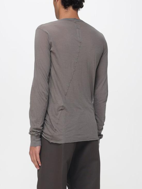 26SS 릭 오웬스 반팔 티셔츠 RU01F2252UC 34 Grey - RICK OWENS