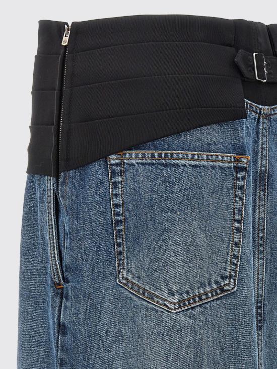 25FW 스텔라 맥카트니 데님 스커트 6D02693SPH68 4149 Denim - STELLA MCCARTNEY