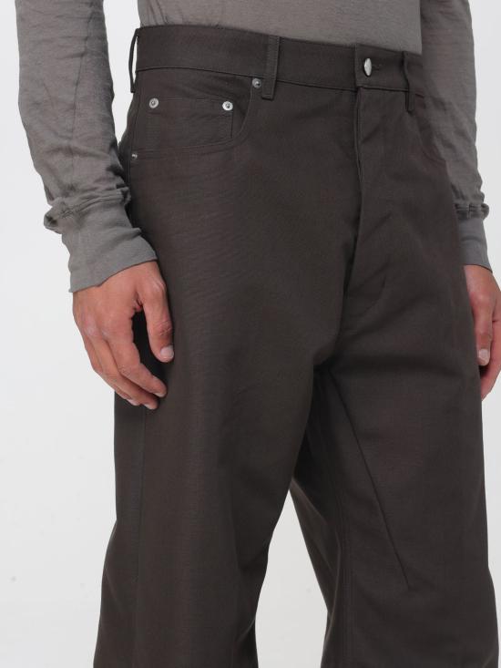 26SS 릭 오웬스 스트레이트 팬츠 RU01F2333CDU 78 Grey - RICK OWENS