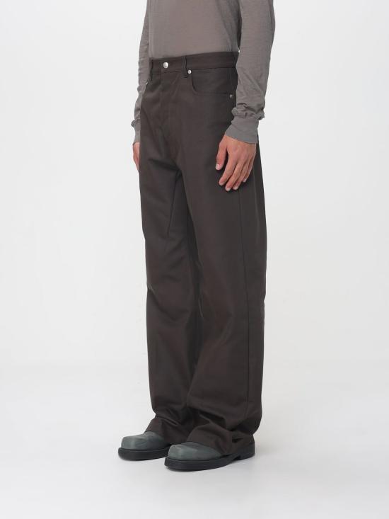 26SS 릭 오웬스 스트레이트 팬츠 RU01F2333CDU 78 Grey - RICK OWENS