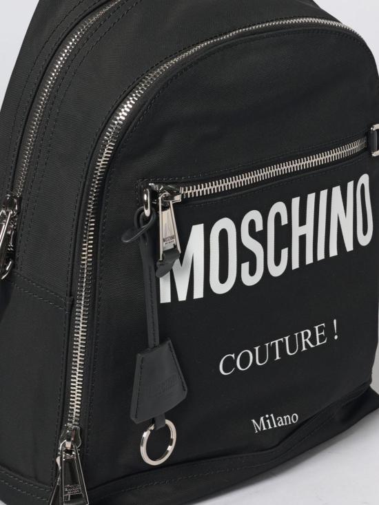 26SS 모스키노 백팩 76068201 1500 Black - MOSCHINO