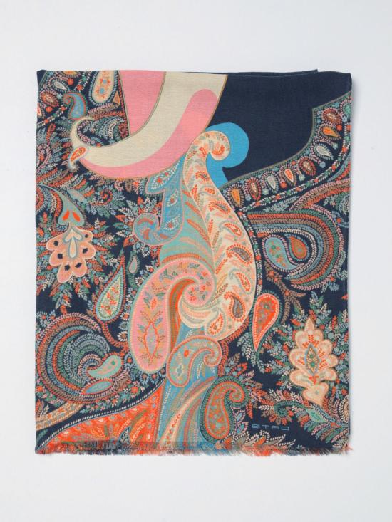 26SS 에트로 머플러/스카프 WATA0010AQ469 X0810 Blue