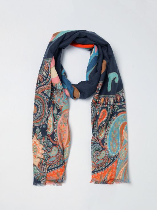 26SS 에트로 머플러/스카프 WATA0010AQ469 X0810 Blue - ETRO