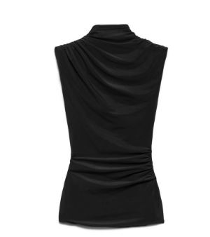 26SS 아니예 바이 긴팔 티셔츠 185199 01299 Black vinyl