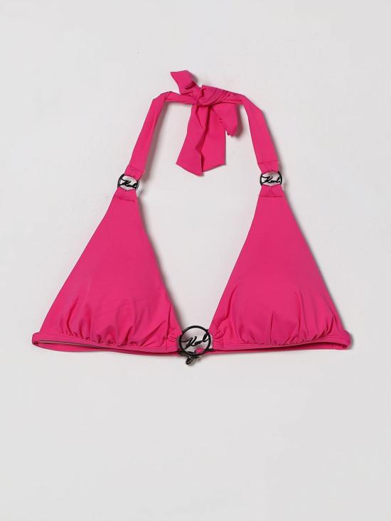 26SS 칼라거펠트 원피스 수영복 KL19WTP01 600 Fuchsia - KARL LAGERFELD