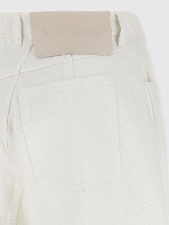 25FW 질샌더 데님 팬츠 J04KA0115J46463 102 White - JIL SANDER