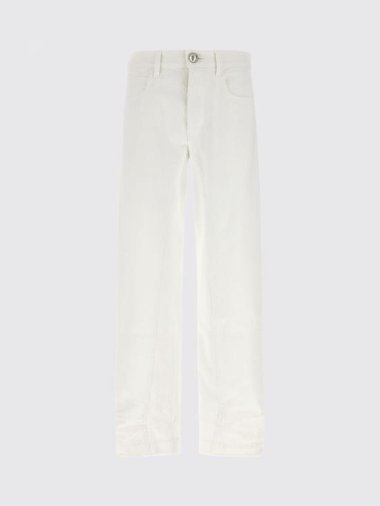 25FW 질샌더 데님 팬츠 J04KA0115J46463 102 White