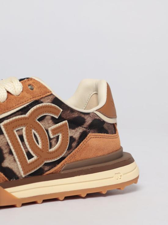 26SS 돌체앤가바나 DG 애슬레틱 패브릭 스니커즈 CK2384A6H65 HY13M Brown - DOLCE & GABBANA
