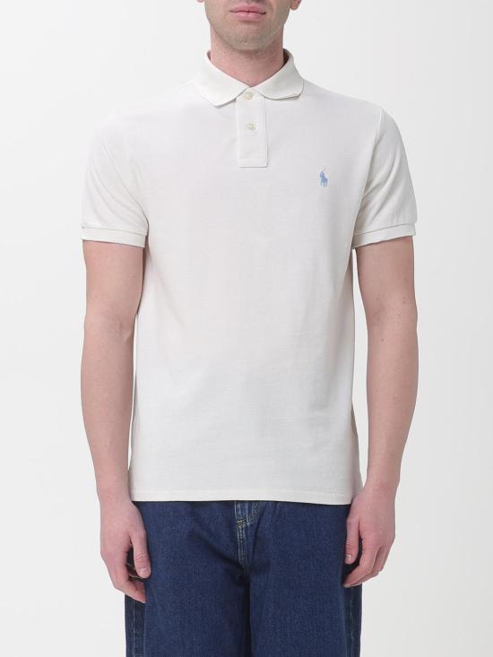 26SS 폴로 랄프로렌 폴로 티셔츠 710680784 519 Cream