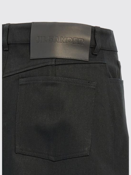 25FW 질샌더 미디 스커트 J02MA0264J46655 001 Black - JIL SANDER