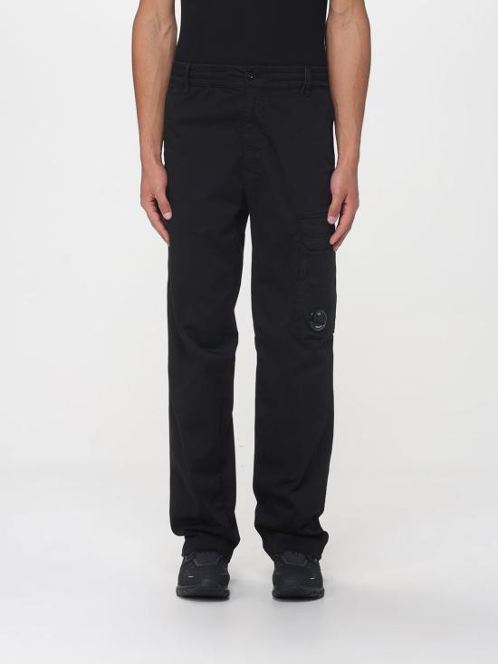 26SS 씨피 컴퍼니 스트레치 사틴 레귤러 카고 팬츠 20CMPA135A005694G 999 Black