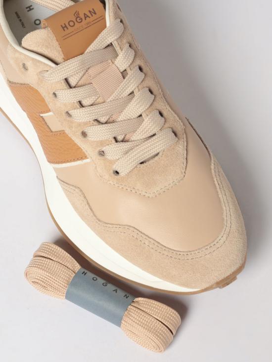 26SS 호간 스니커즈 HXW6410EH41UXN 0RVU Beige - HOGAN