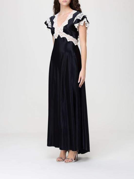 26SS 알베르타 페레티 롱 원피스 04221627 1555 Black - ALBERTA FERRETTI