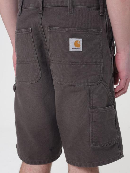 26SS 칼하트 WIP 싱글 니 쇼츠 I034797 3IS4O Brown - CARHARTT WIP