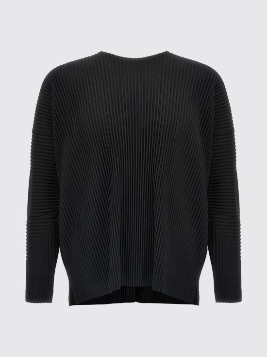 26SS 옴므 플리세 이세이 미야케 스웨터 HP58JK521 15 Black