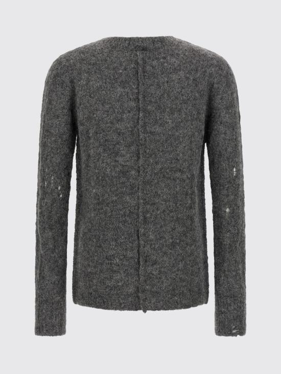 25FW 톰크롬 스웨터 MK122 DARKGREYMELAR Grey - THOM KROM