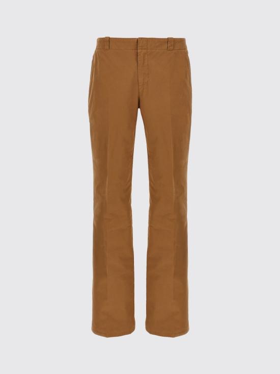 25FW 알렉산더 맥퀸 스트레이트 팬츠 821194QTADF 9840 Brown