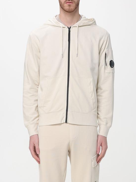 26SS 씨피 컴퍼니 집 후드 렌즈 스웨트셔츠 20CMSS081A002246G 114 Brown