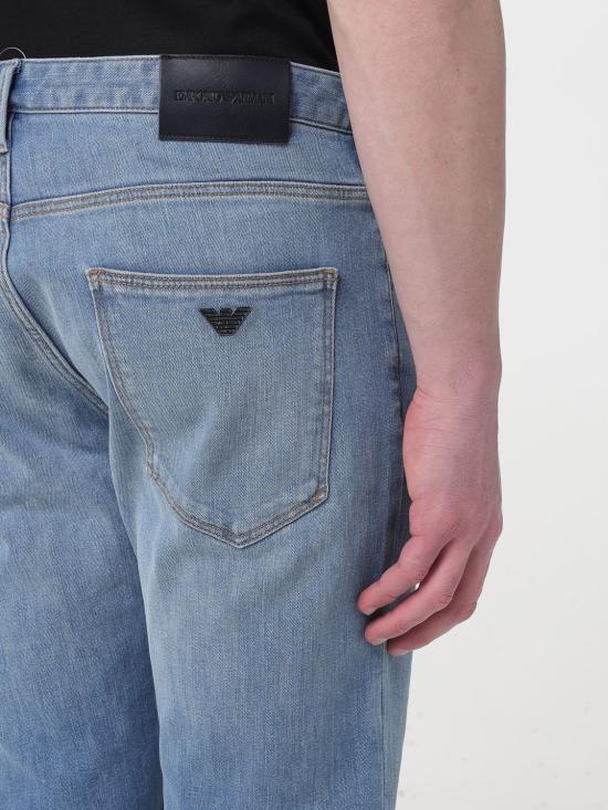 26SS 엠포리오 아르마니 데님 팬츠 EM000121AF22800 MB003 Gnawed Blue - EMPORIO ARMANI