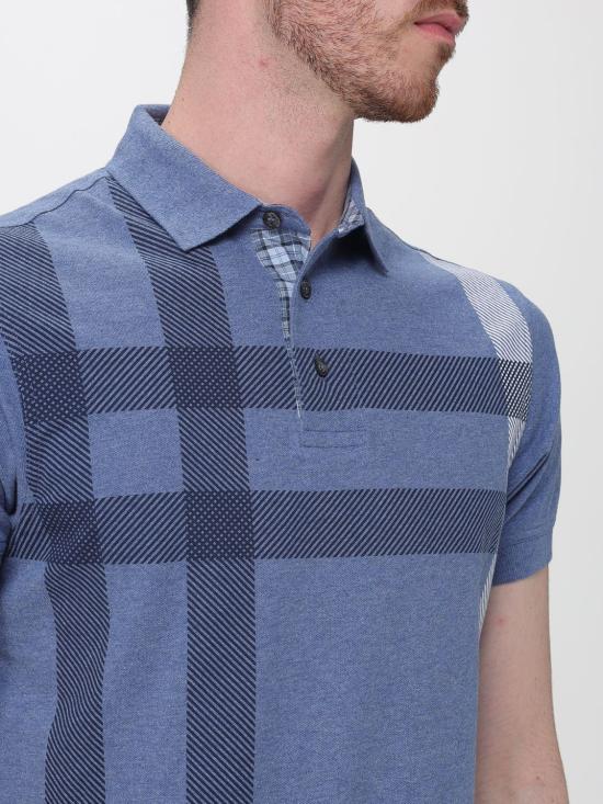 26SS 바버 폴로 티셔츠 MML1117 BL15 Navy - BARBOUR