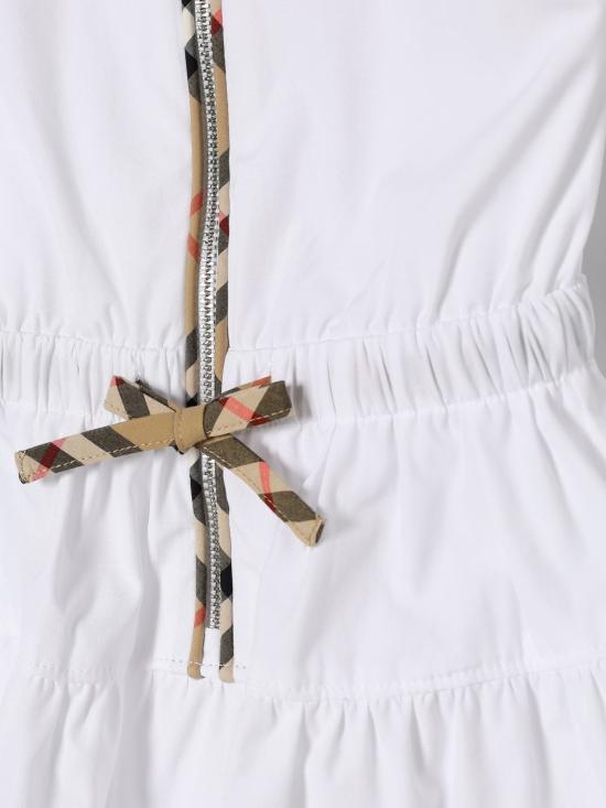 26SS [키즈] 버버리 점프수트 8121303 A1464 White - BURBERRY