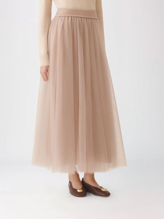 25FW 파비아나 필리피 롱 스커트 GND215F367L539 2197 Pink