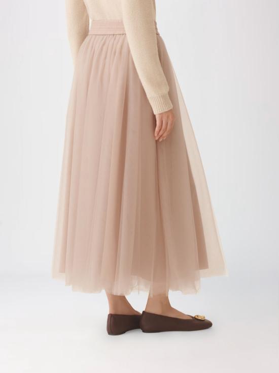 25FW 파비아나 필리피 롱 스커트 GND215F367L539 2197 Pink - FABIANA FILIPPI