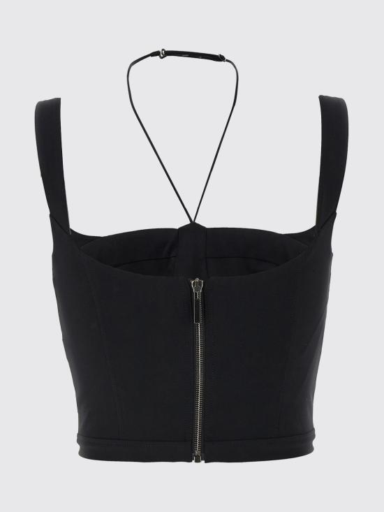 25FW 넨시 도자카 민소매 티셔츠 NDSS25TOP084 Black - NENSI DOJAKA