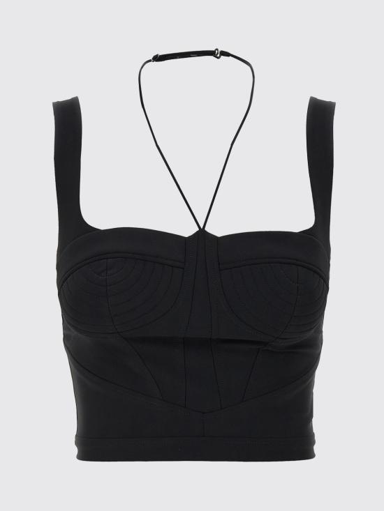 25FW 넨시 도자카 민소매 티셔츠 NDSS25TOP084 Black