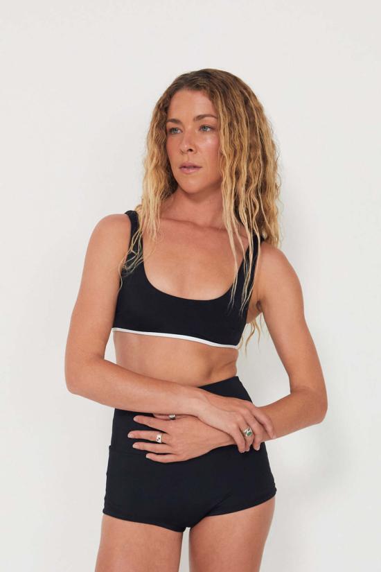  Salt Gypsy 비키니 수영복 솔트 집시 브라렛 비키니 탑 블랙 - OTHER BRANDS