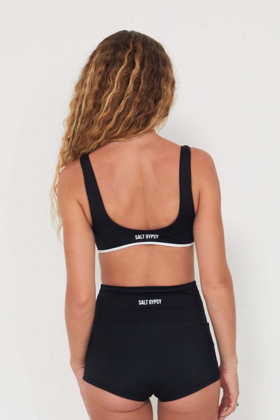  Salt Gypsy 비키니 수영복 솔트 집시 브라렛 비키니 탑 블랙 - OTHER BRANDS