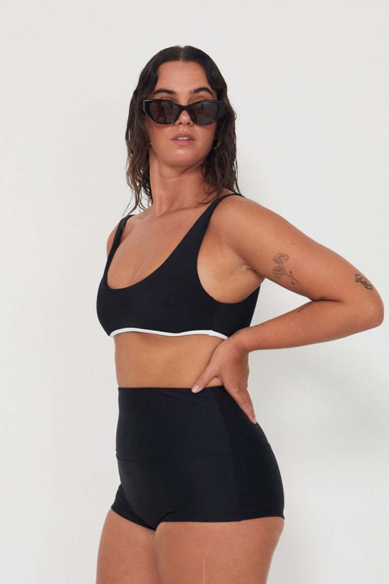  Salt Gypsy 비키니 수영복 솔트 집시 브라렛 비키니 탑 블랙