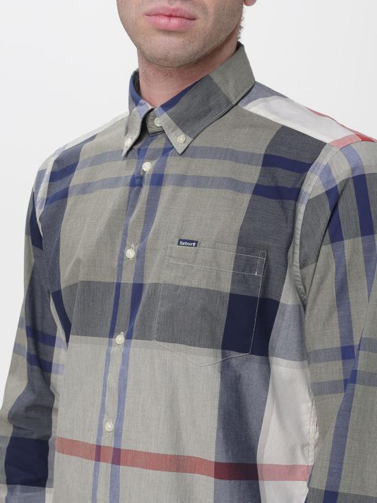 26SS 바버 긴팔 셔츠 MSH5071 TN40 Green - BARBOUR